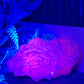 Pink Mica Calcite UV Reactive Raw Natural Specimen 612g