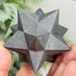 Shungite Merkabah EMF Protection Crystal Carving