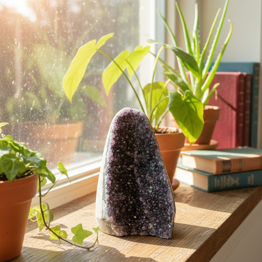 Amethyst Geode Cluster Healing Natural Crystal 1170g