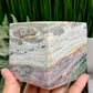 Ocean Sea Jasper Large Druzy Floating Cube Crystal Carving 1184g