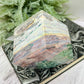 Ocean Sea Jasper Large Druzy Floating Cube Crystal Carving 1184g