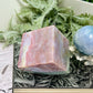 Ocean Sea Jasper Floating Cube Crystal Carving 510g