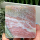 Ocean Sea Jasper Floating Cube Crystal Carving 510g