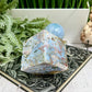 Ocean Sea Jasper Druzy Floating Cube Crystal Carving 682g