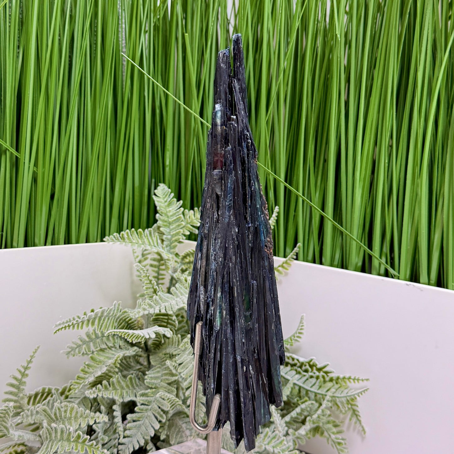 Vivianite RARE Specimen Natural Raw Crystal with Stand 306g 215mm