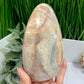 Ocean Sea Jasper Large Flame Free Form Crystal 1024g
