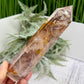 Dendritic Golden Healer Fire Quartz Hematoid Tower RARE Crystal 276g 145mm
