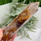 Dendritic Golden Healer Fire Quartz Hematoid Tower RARE Crystal 276g 145mm
