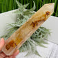 Dendritic Golden Healer Fire Quartz Hematoid Tower RARE Crystal 388g 181mm