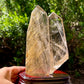 Golden Rutilated Quartz Double Tower Crystal Generator 1kg 222mm