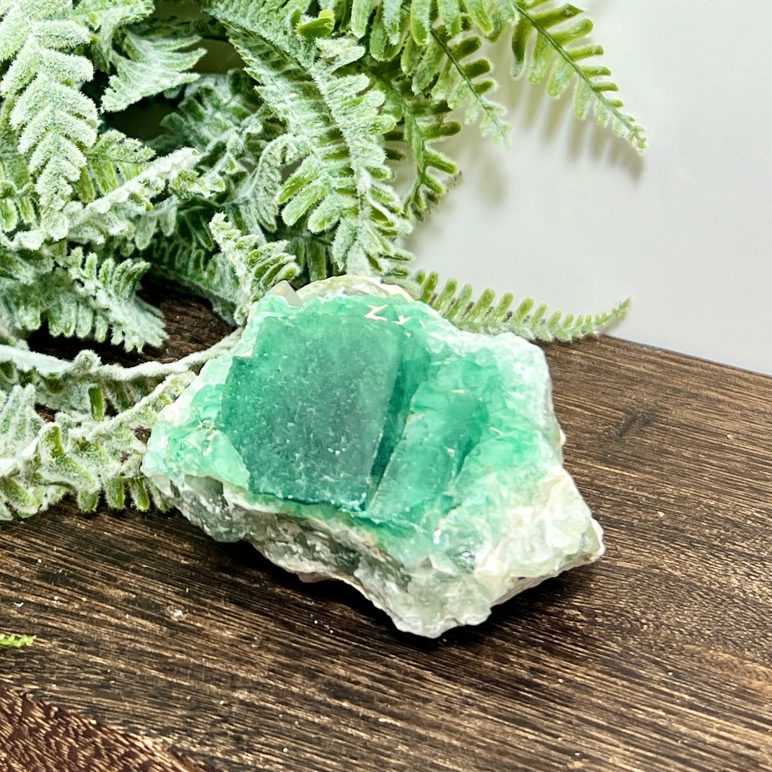 Fluorite Green Cube Cluster Natural Raw Specimen 246g