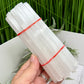Satin Spar Selenite Sticks Wands Crystal Morocco 700g 15cm-16cm