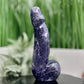 Lepidolite Purple Mica Penis Pecker Phallus Man Part Crystal Decoration 1016g 202mm