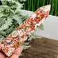 Indonesian Bloodstone Money Agate Tower Crystal Generator 358g 163mm
