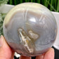 Agate Quartz Sphere Healing Crystal Ball 556g 75mm