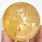 Honey Calcite Sphere Healing Crystal Ball 515g 70mm