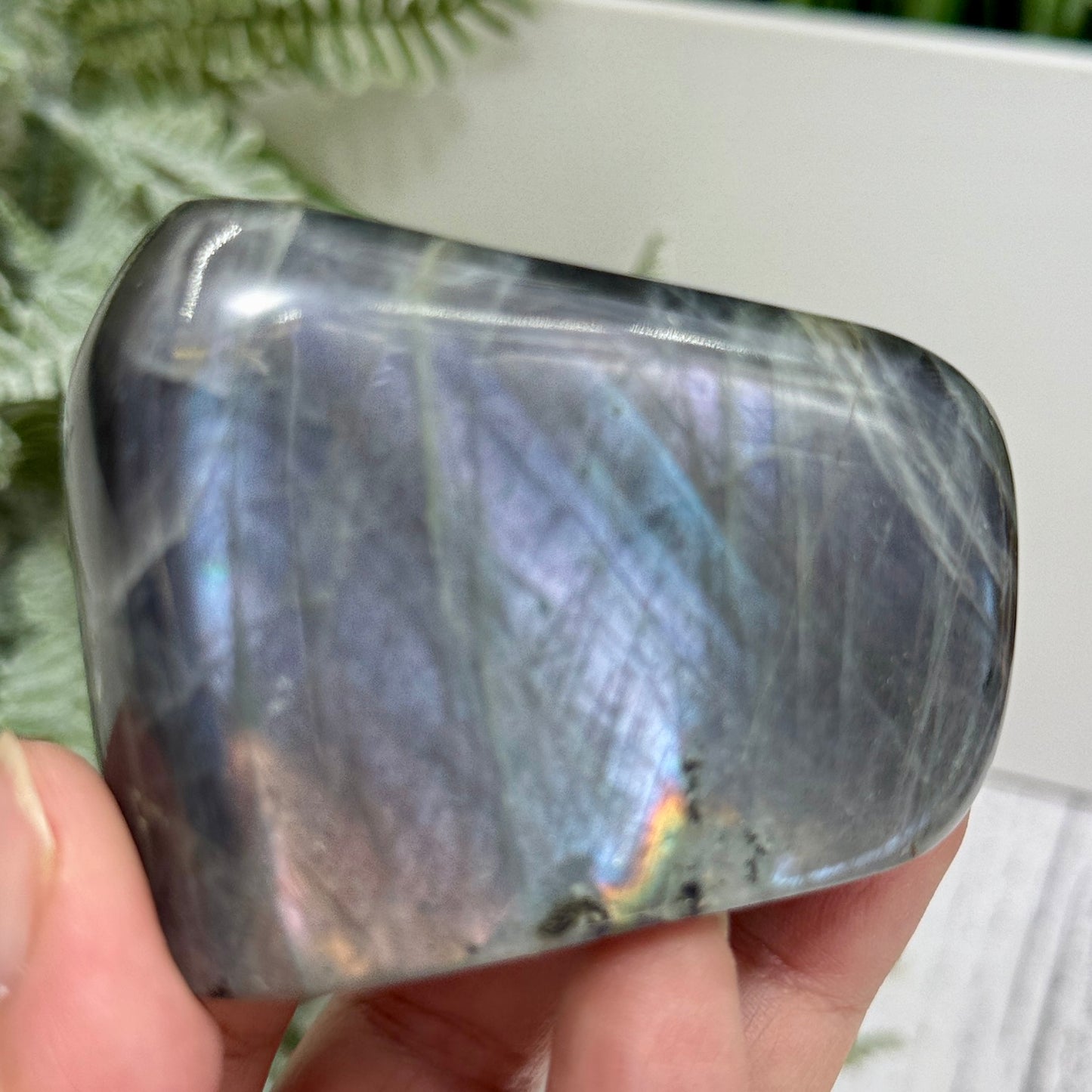 Labradorite Free Form Healing Crystal 197g