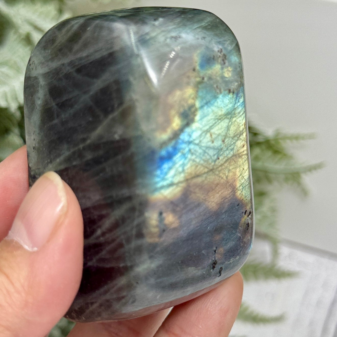 Labradorite Free Form Healing Crystal 197g