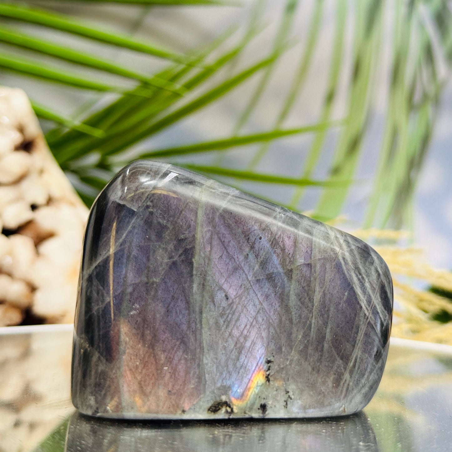 Labradorite Free Form Healing Crystal 197g