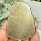 Gold Sheen Obsidian Jesus Crystal Cabochon Wire Jewellery Christian Carving 38g