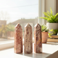 Red Onyx Points Towers Crystal Reiki Generators YOU CHOOSE