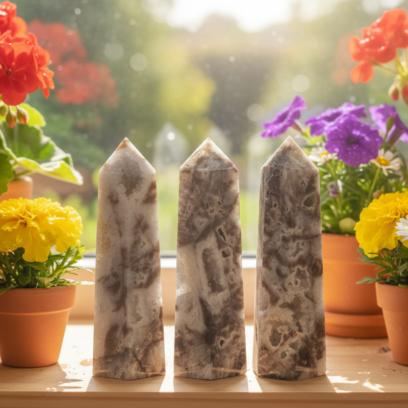 Sphalerite Druzy Points Towers Crystal Generators YOU CHOOSE
