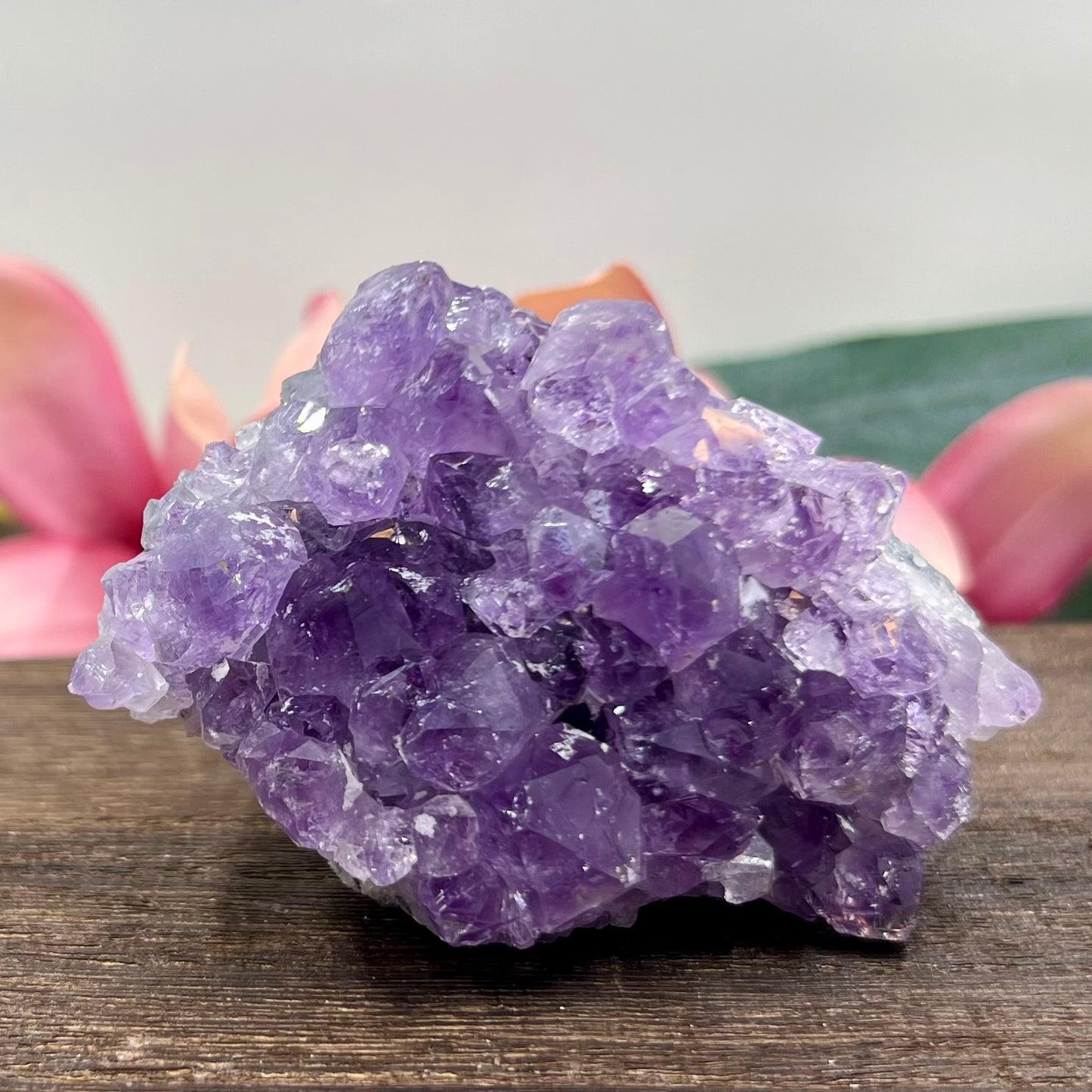 Amethyst Cluster Natural Crystal 156g