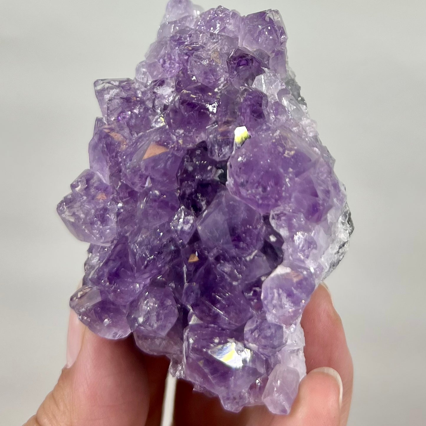 Amethyst Cluster Natural Crystal 156g