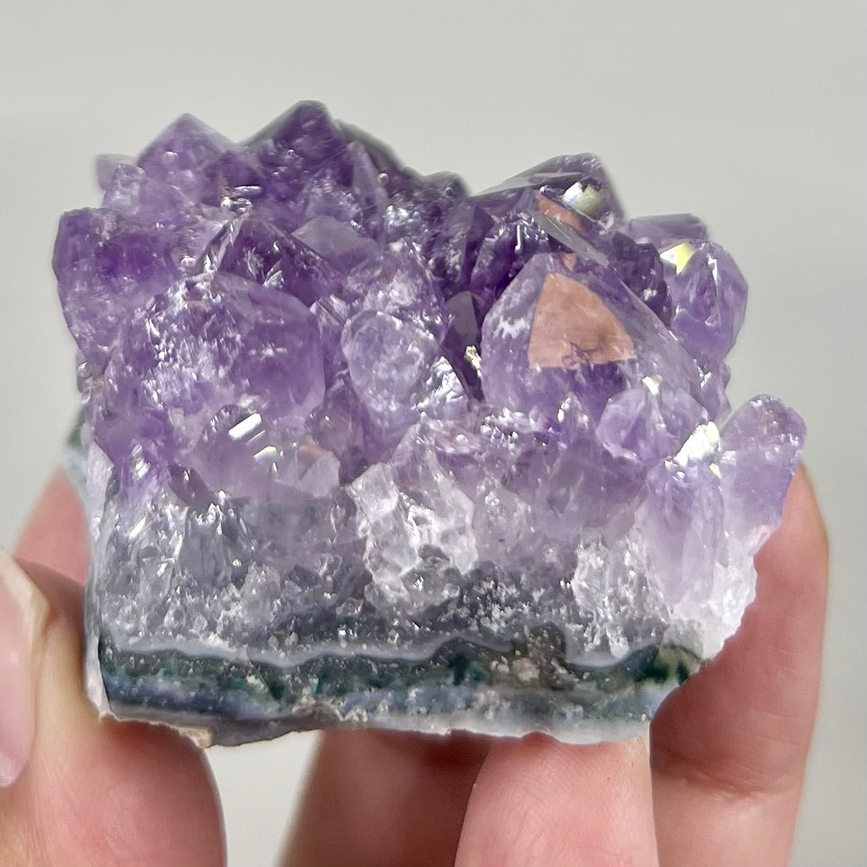 Amethyst Cluster Natural Crystal 156g