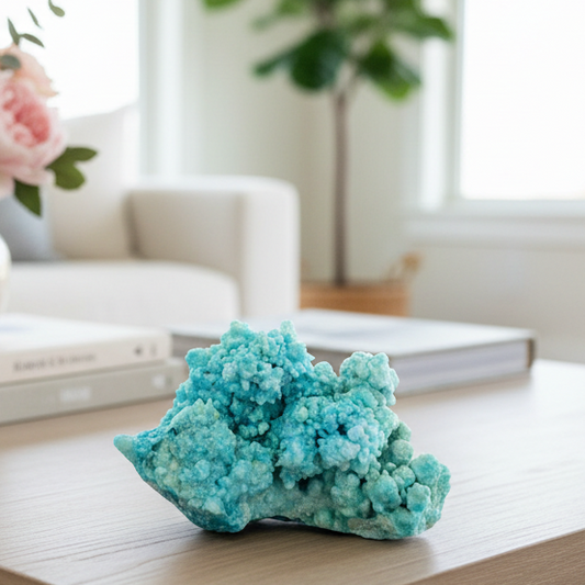 Hemimorphite Botryoidal Raw Specimen Healing Crystal 162g