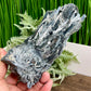 Stibnite with Stand Natural Raw Healing Crystal Specimen 758g