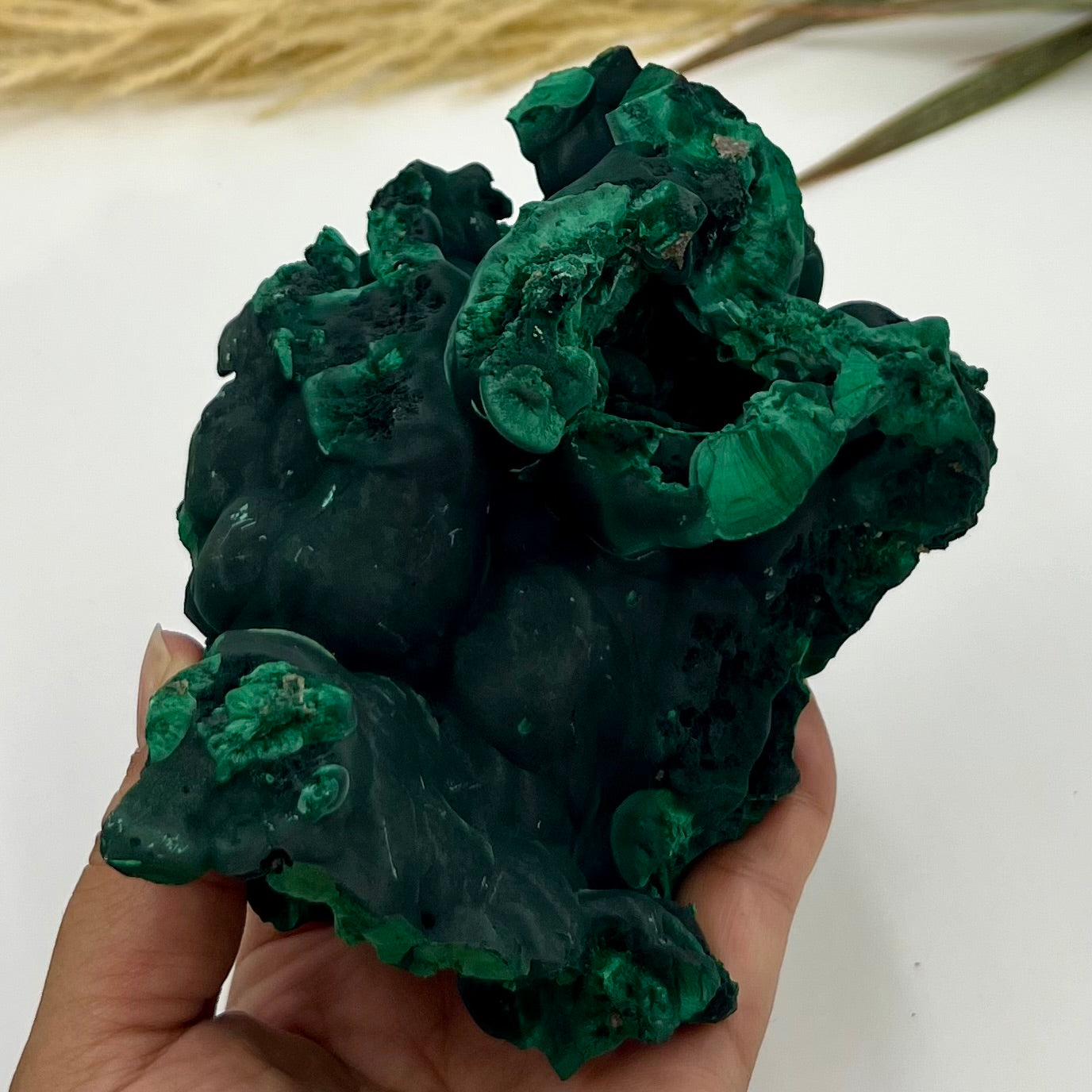 Large Malachite Specimen Raw Crystal 983g
