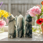 Moss Agate Obelisk Points Towers Crystal Generators YOU CHOOSE