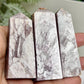 Gem Lepidolite Purple Mica Points Towers Flashy Crystal Generators YOU CHOOSE
