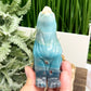 Trolleite Howling Wolf Healing Rare Crystal Animal Carving 250g