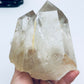 Golden Rutilated Quartz Double Tower Crystal Generator 1176g 183mm