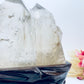 Golden Rutilated Quartz Double Tower Crystal Generator 1176g 183mm