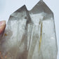 Golden Rutilated Quartz Double Tower Crystal Generator 1176g 183mm