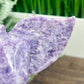 Lepidolite Purple Mica Goddess Angel Female Torso with Wings Crystal 434g