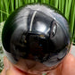 Black Obsidian Sphere Crystal Ball 361g 66mm Diameter