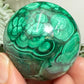 Malachite Sphere High Quality Crystal Ball 135g 41mm Diameter