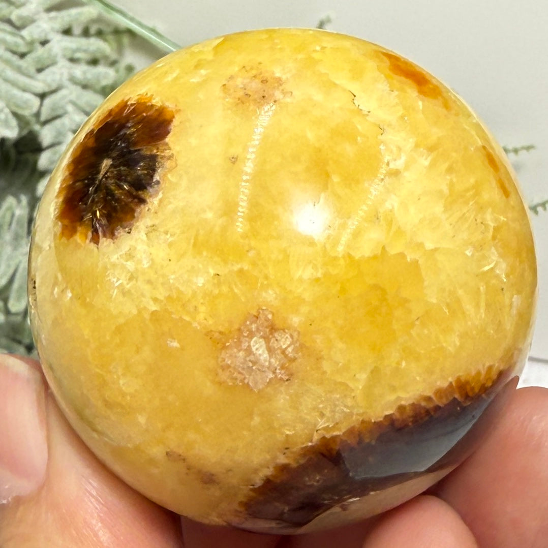 Septarian Jasper Dragon Stone Sphere Healing Crystal Ball 158g 48mm Diameter
