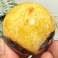Septarian Jasper Dragon Stone Sphere Healing Crystal Ball 158g 48mm Diameter