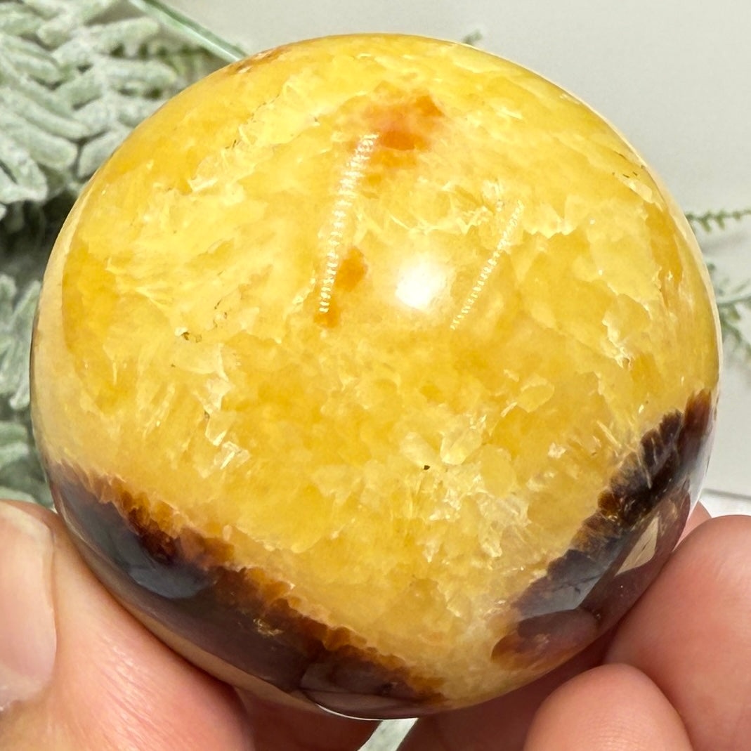 Septarian Jasper Dragon Stone Sphere Healing Crystal Ball 158g 48mm Diameter