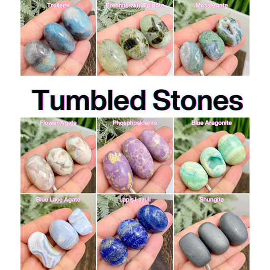 Tumbled Stones High Quality Crystal Tumbles Gemstone