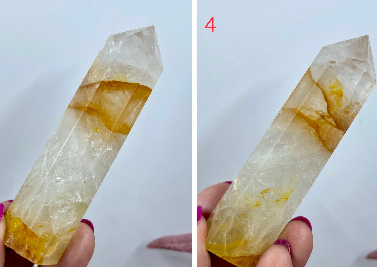 Golden Healer Quartz Points Towers Crystal Generators YOU CHOOSE