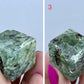 Prehnite with Epidote Cubes Crystal Carving YOU CHOOSE