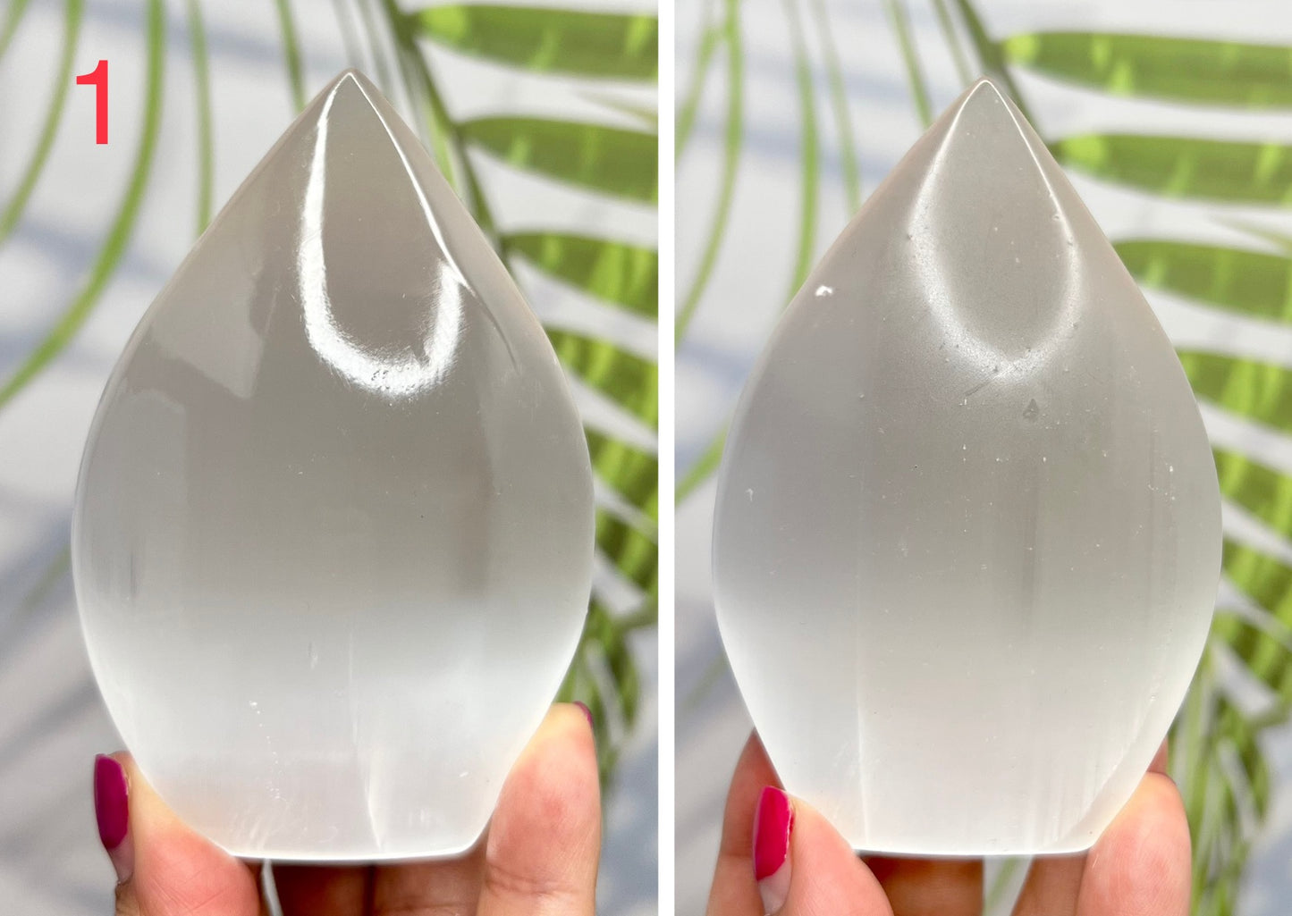 Satin Spar Selenite Flames Free Form Crystal YOU CHOOSE