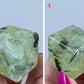 Prehnite with Epidote Cubes Crystal Carving YOU CHOOSE