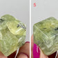 Prehnite with Epidote Cubes Crystal Carving YOU CHOOSE